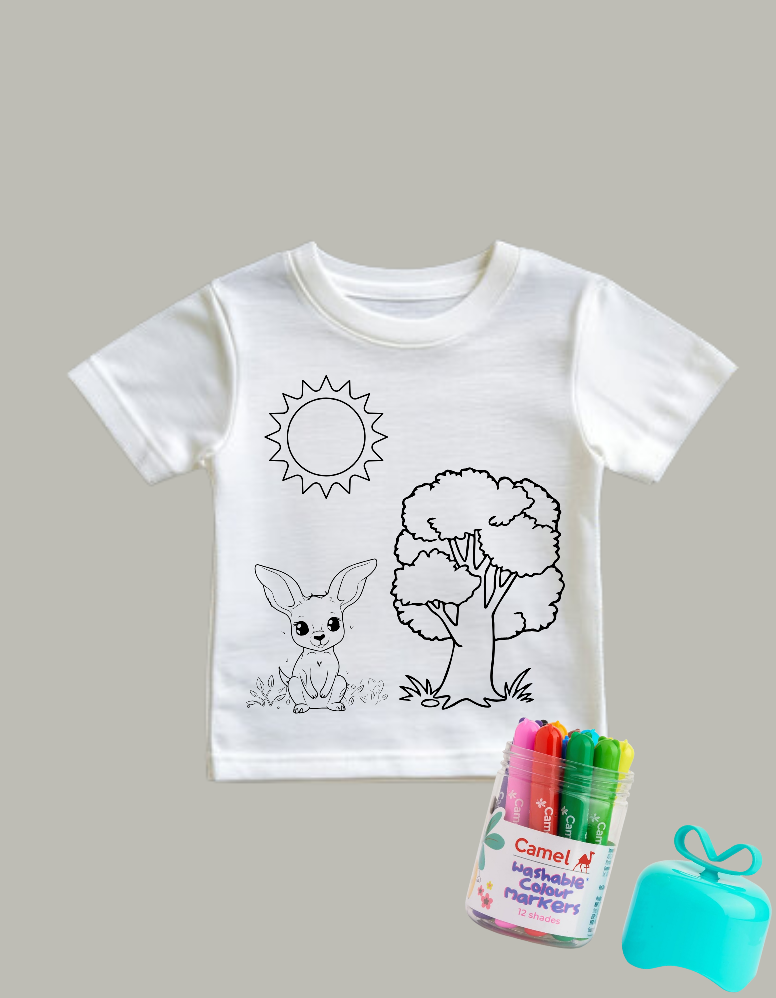 Flower Coloring T-Shirt