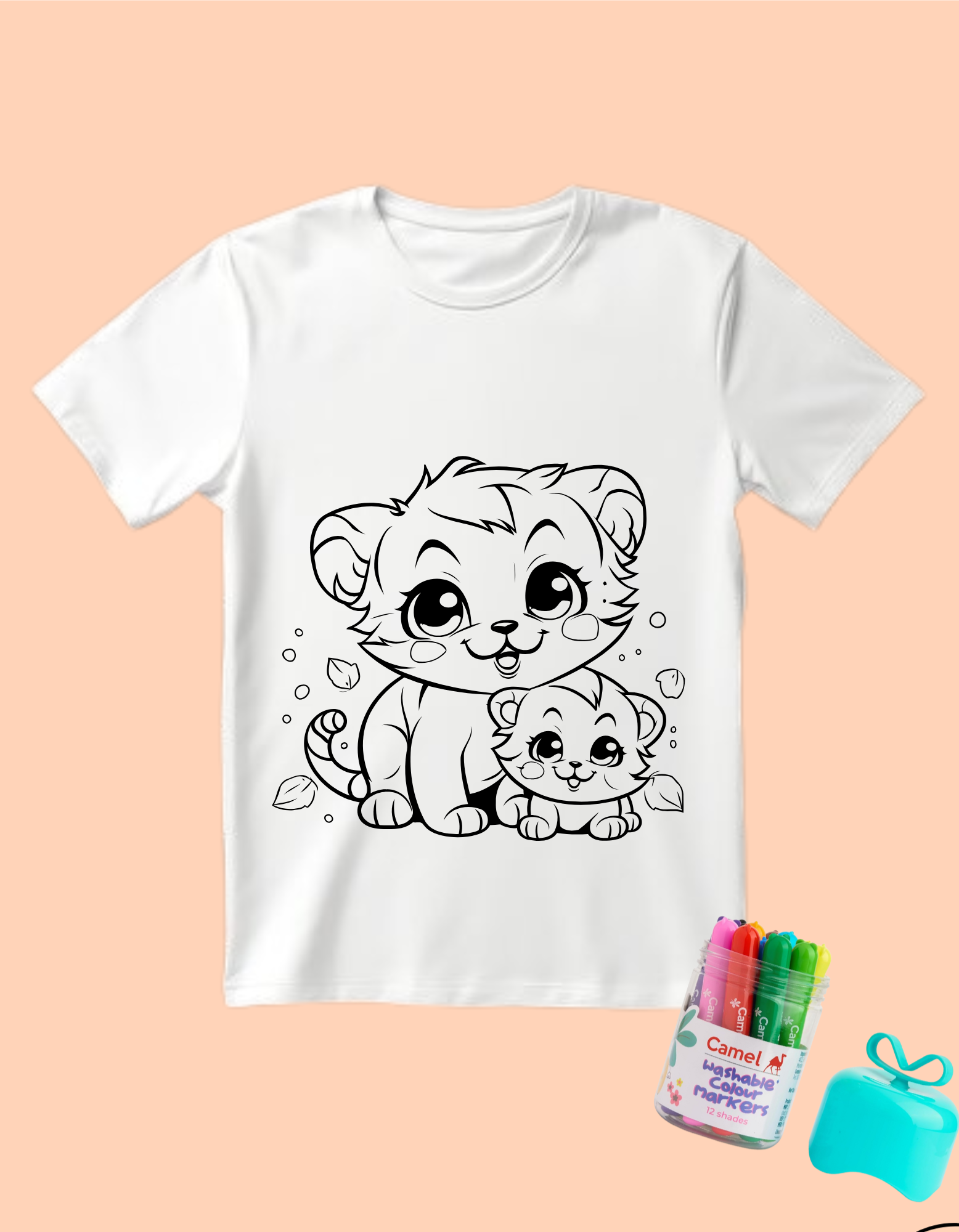 Kittens Coloring T-Shirt