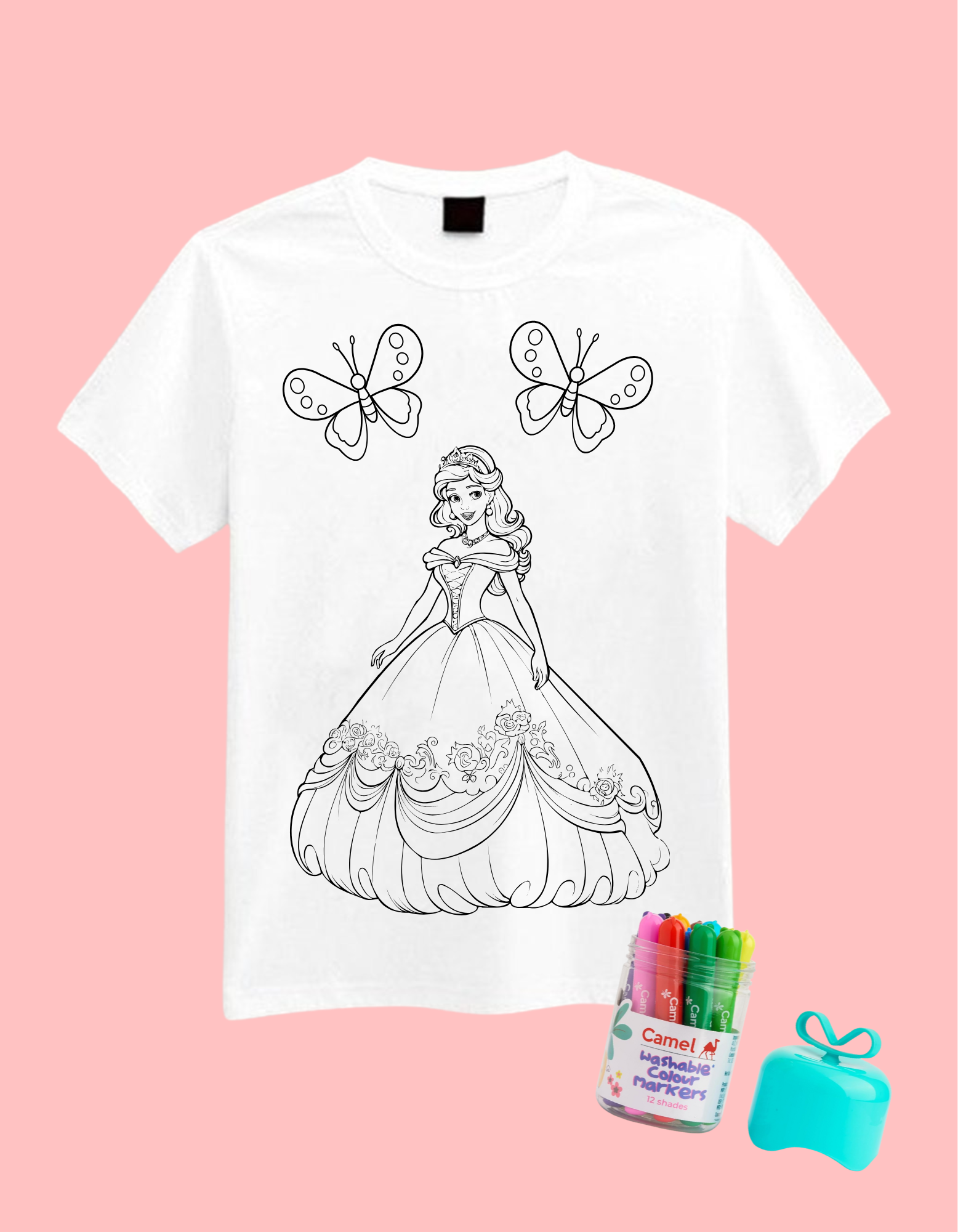 Barbie Coloring T-Shirt