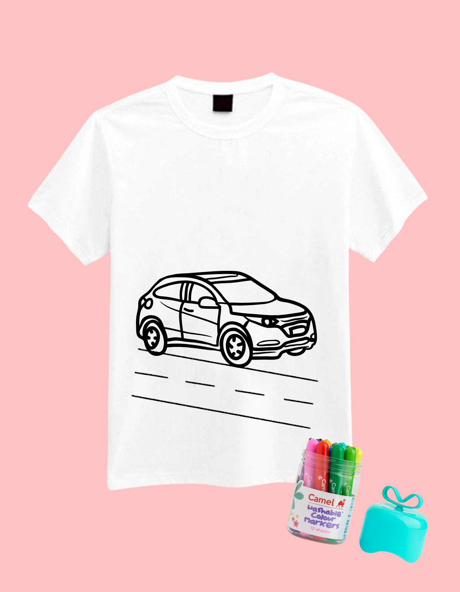 Car Coloring T-Shirt