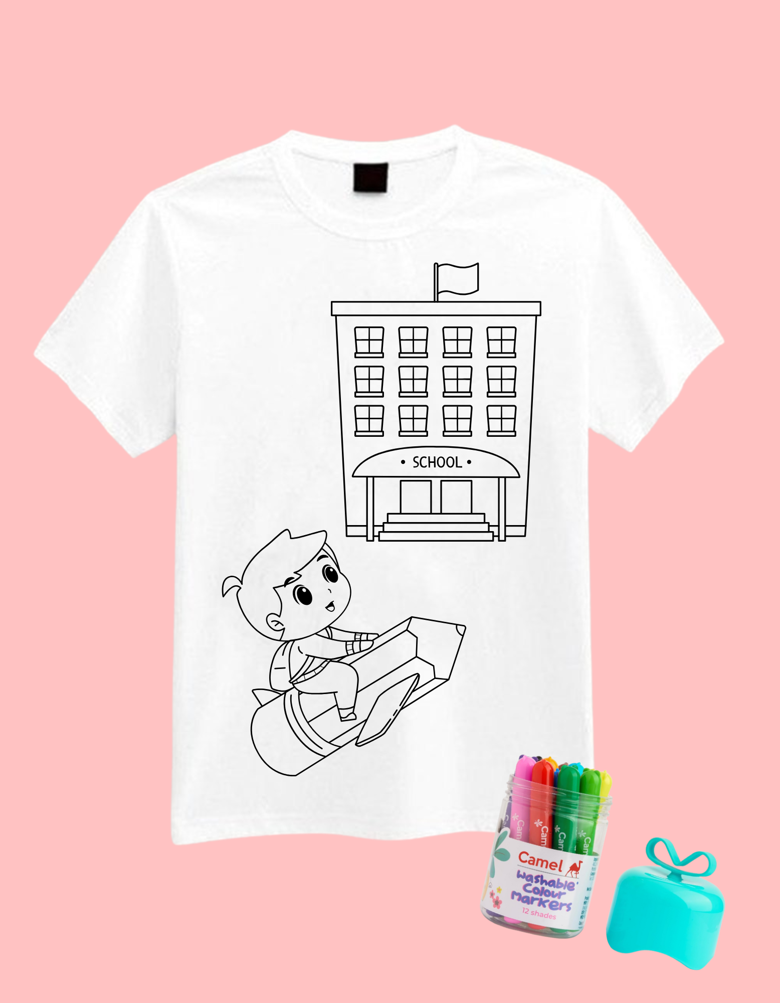 Kids Coloring T-Shirt