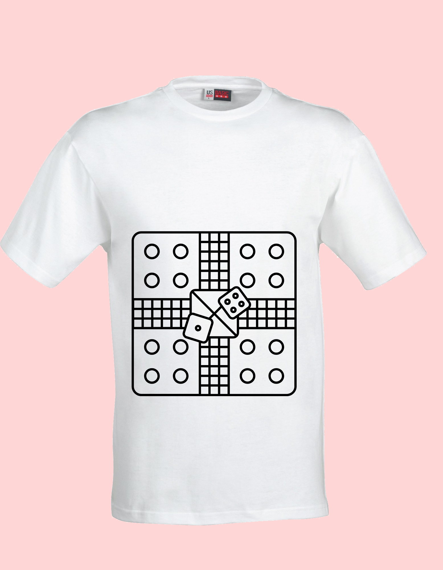 Ludo Coloring T-Shirt