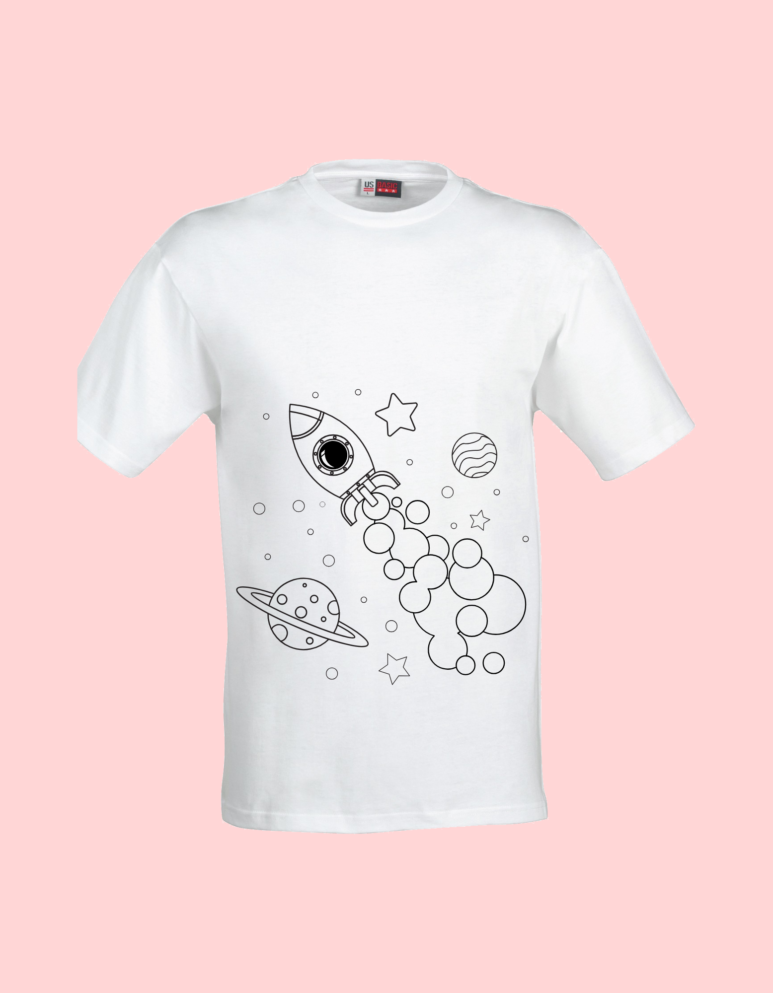 Planets Coloring T-Shirt