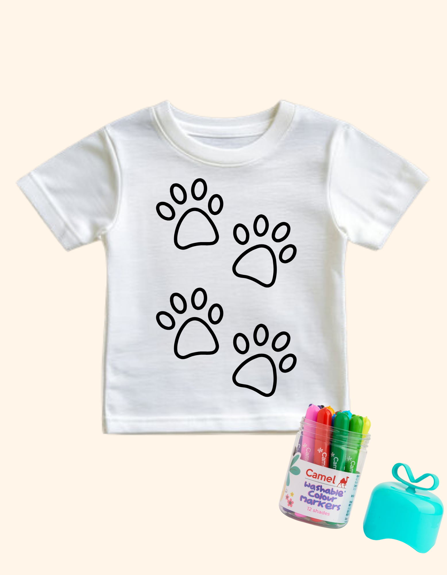 Cat paws Designed T-Shirt