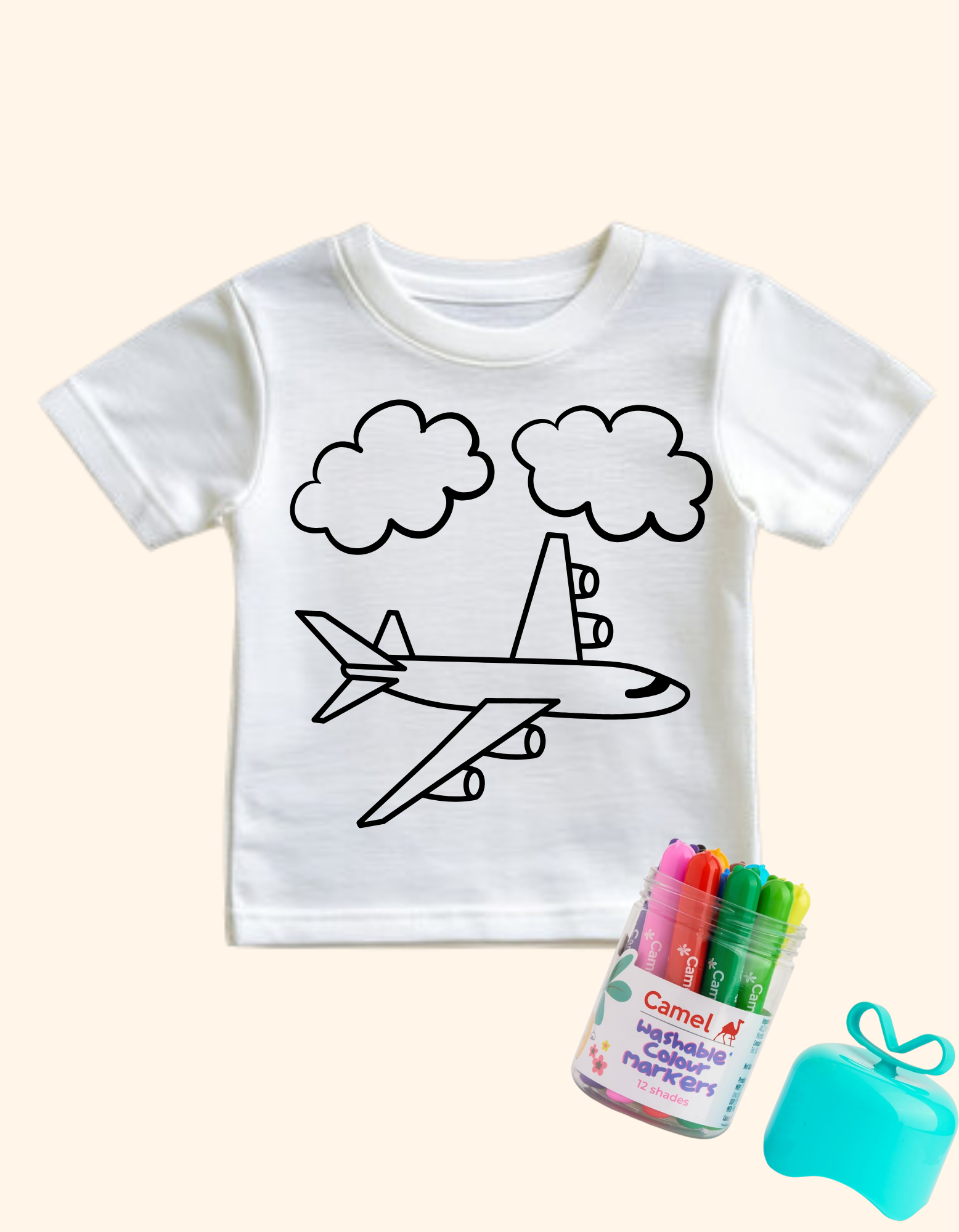 Aeroplane designed T-shirt