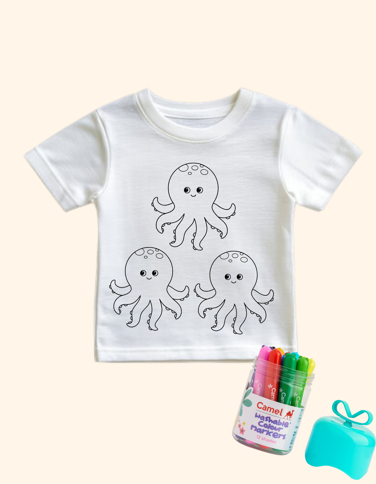 Octopus designed T-Shirt